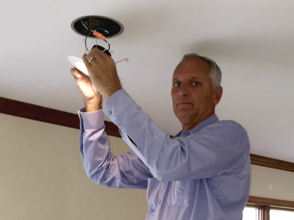 Installing LED Lights in the ceiling